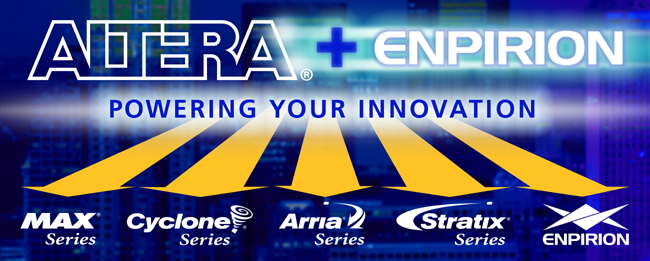 Altera收购Enpirion突破性FPGA电源方案
