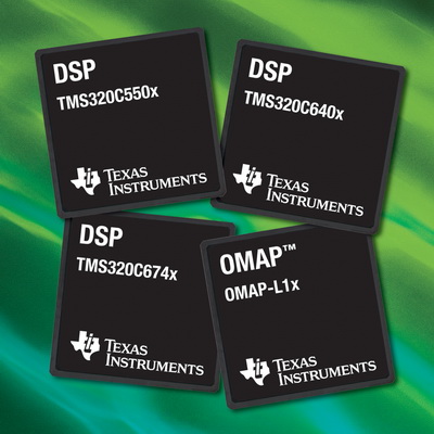 TI推出低功耗DSP与应用处理器 为更多产品带来高便携性