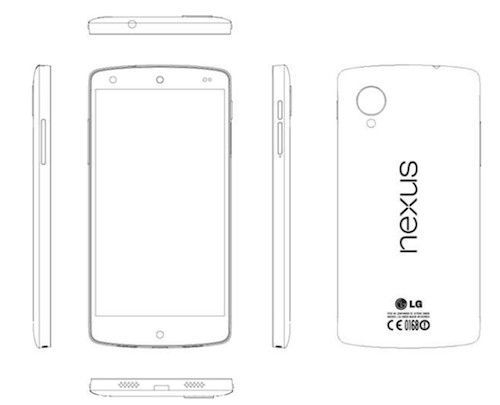 由LG为Google制作完整版服务手册泄露 Nexus 5细节曝光
