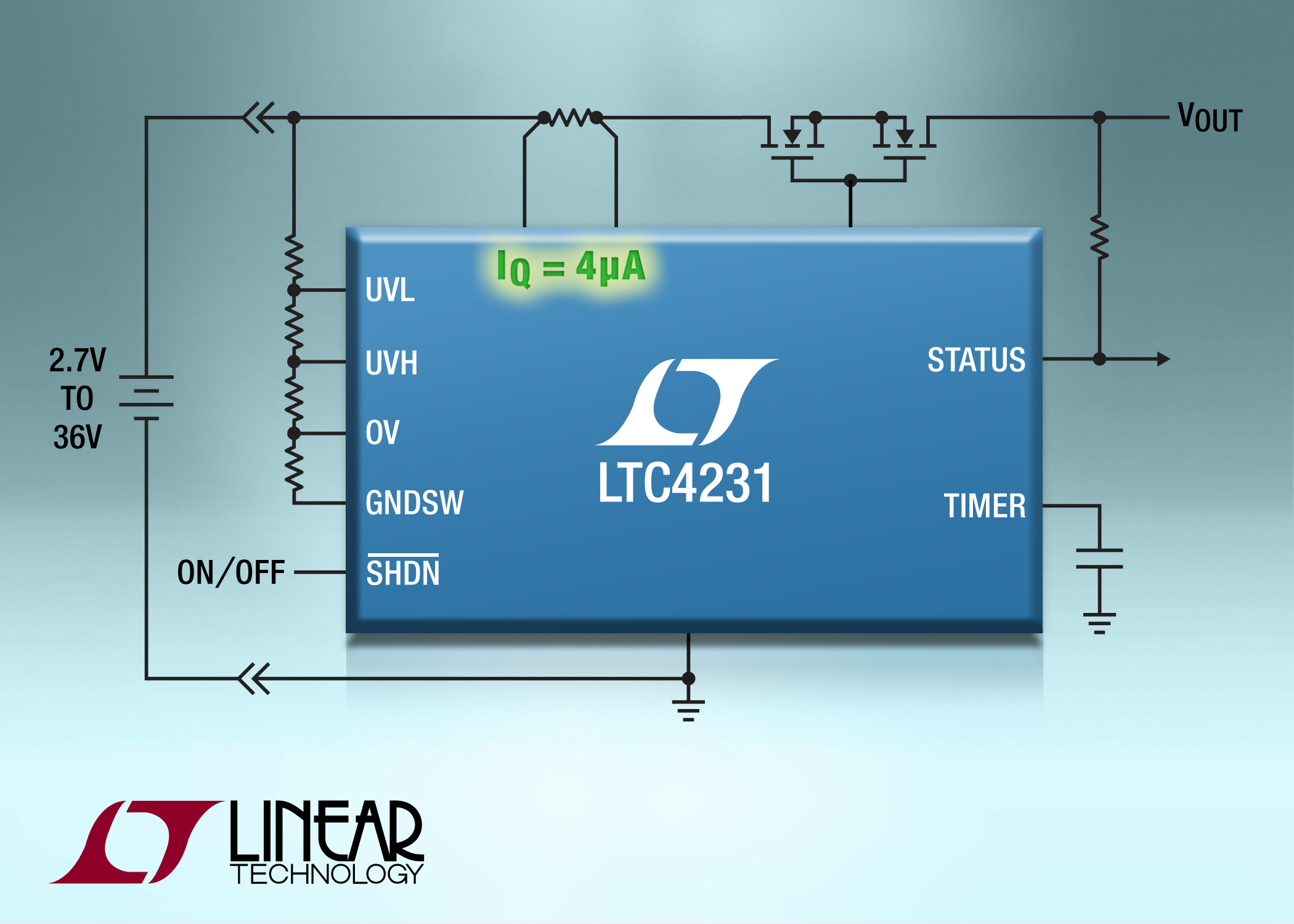 凌力尔特推出热插拔控制器LTC4231