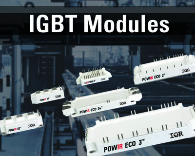 IR为高功率工业应用推出新IGBT模块系列