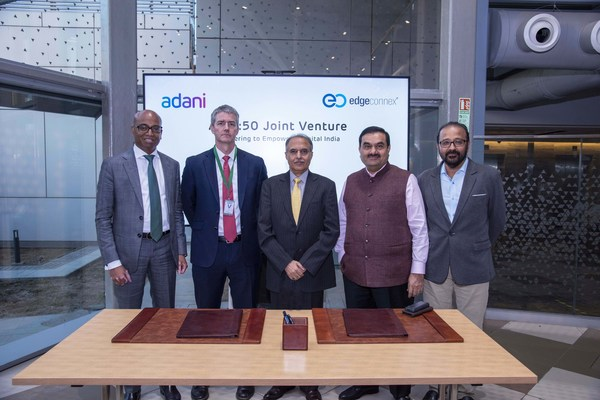 Adani与EdgeConneX成立合资公司