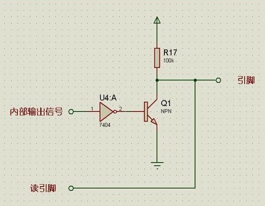 单片机在读外部输入信号时先写1的问题