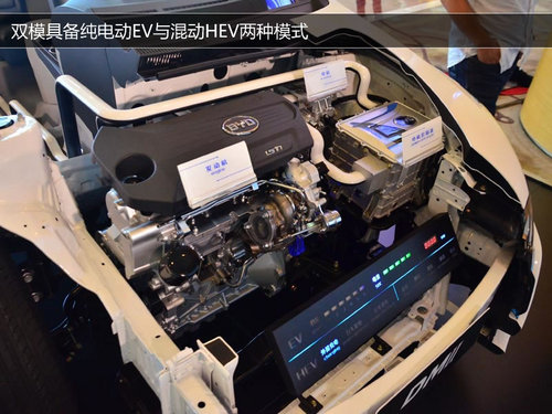 双模具备纯电动EV与混动HEV两种1