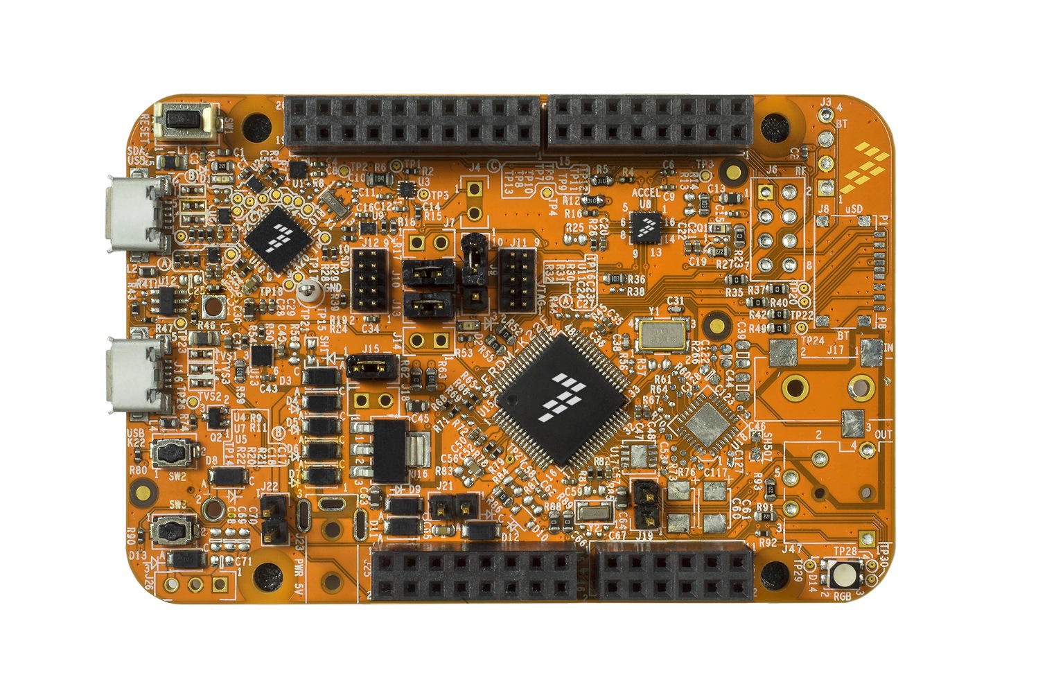 e络盟提供飞思卡尔Freedom FRDM-K22F套件