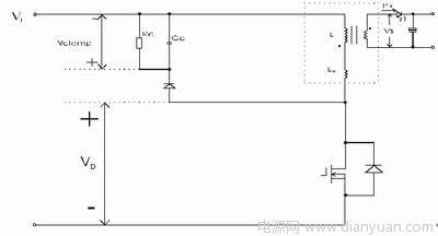 反激式变换器中RCD箝位电路的设计