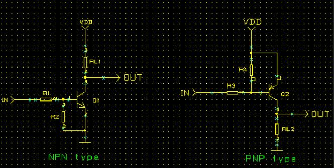 三极管组成的TTL开关电路原理