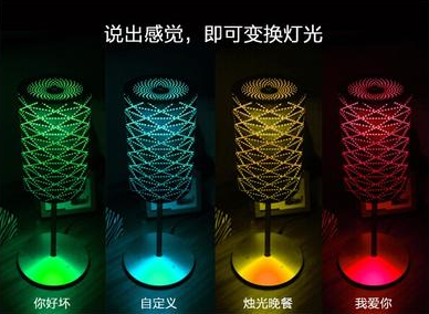 云知声联合有巢智能推出新型语音智能台灯